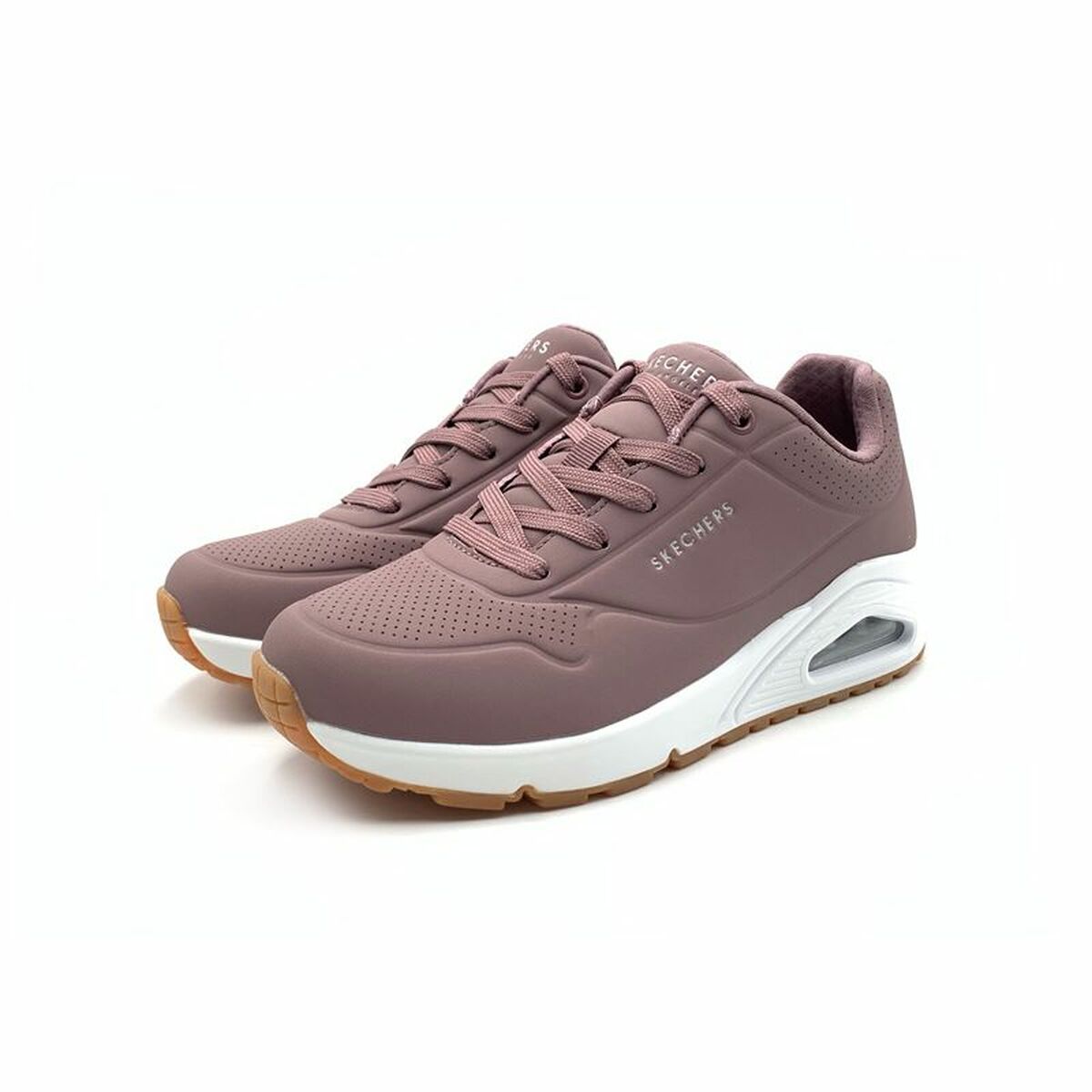 Sports Trainers for Women Skechers One Stand on Air Malva Plum