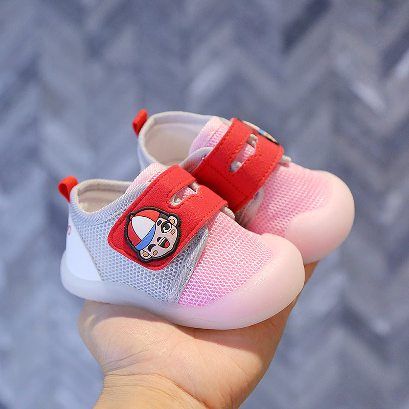 Velcro baby shoes - Babbazon 0