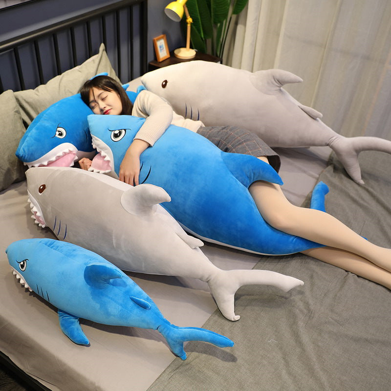 Shark pillow plush toy 