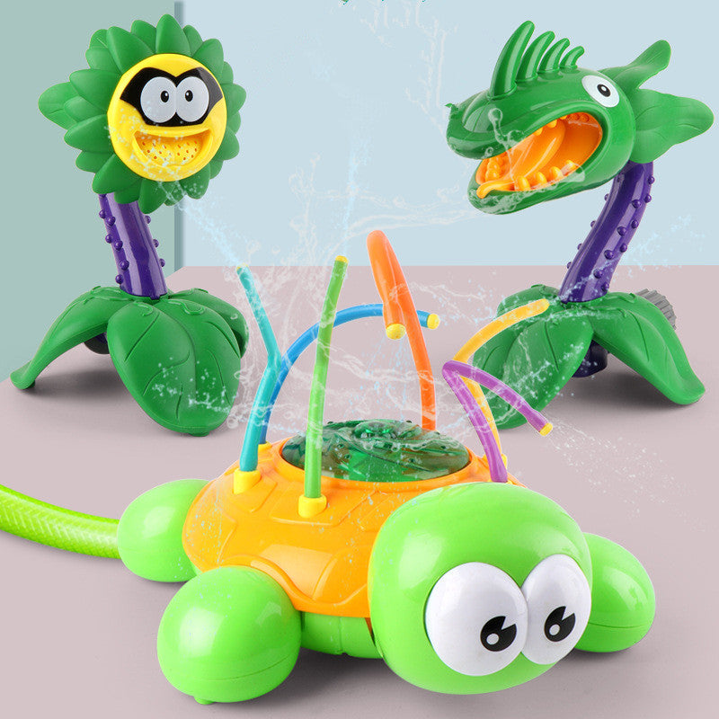 Cartoon Sprinkler Boy/Girl Baby Bathroom Water Play Toy 