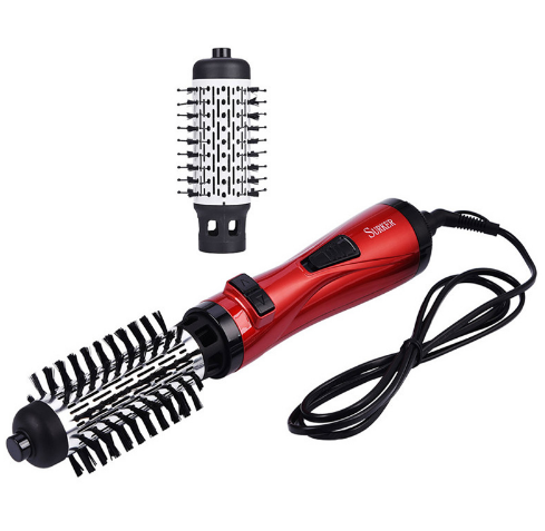 Professional Hair Dryer Rotary Brush Machine 2 in 1 Multifunction Hair Curler Curling Iron Wand Styling Tools - Babbazon hair dryer
