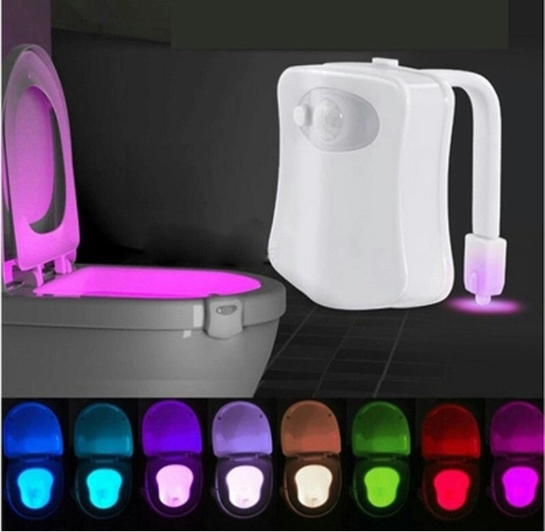 NightGlow Motion Sensor Toilet Light 