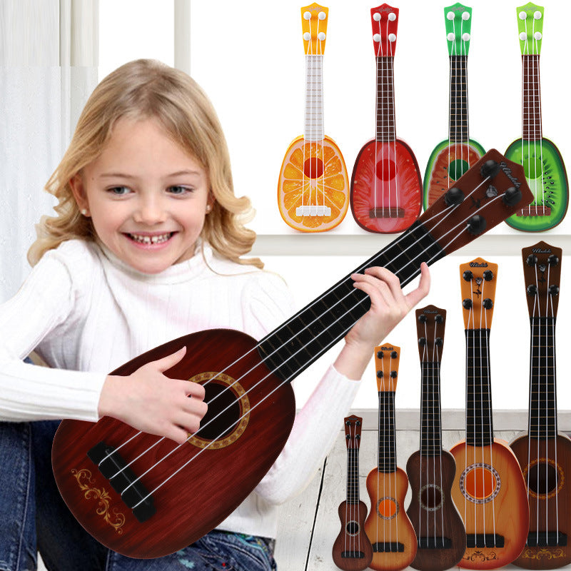 Retro Guitar Musical Toy for Children's Interest Training 