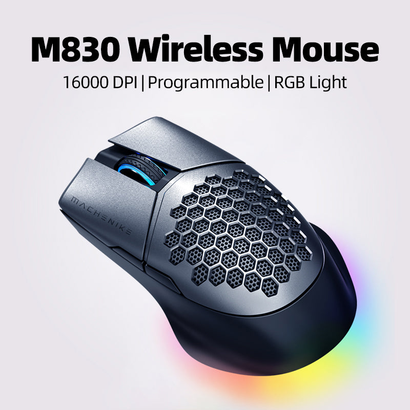 Machenike M8 Gaming Mouse Wireless RGB Mouse Rechargeable
