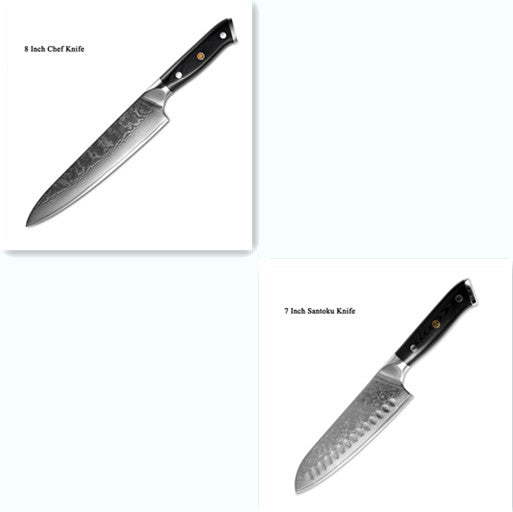 Japanese Damascus steel knife kitchen knife fruit knife 