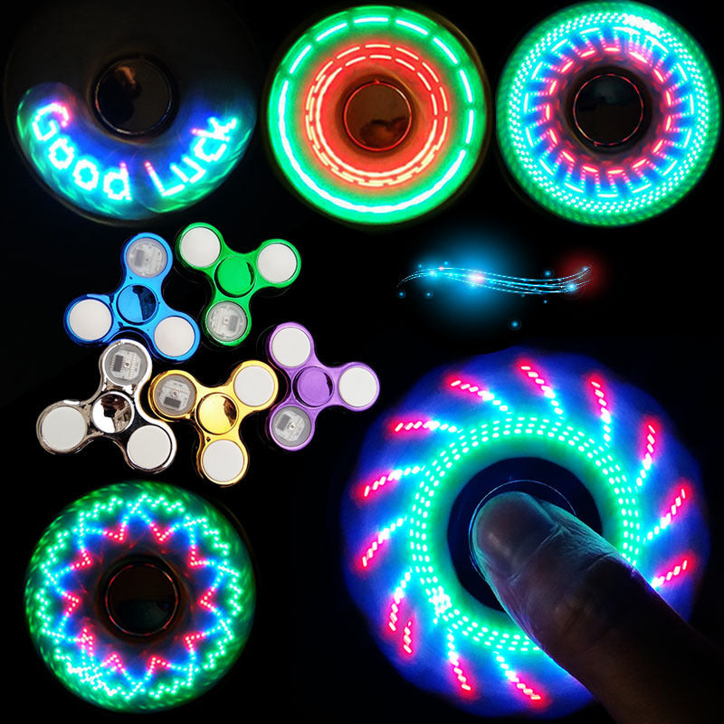 Luminous LED Light Fidget Spinner 