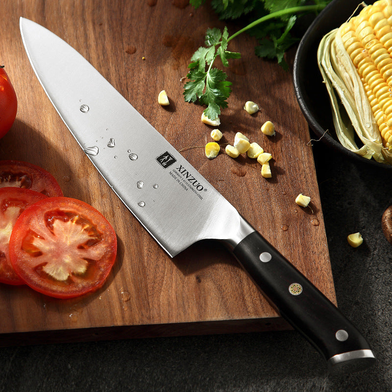 Chef Knife Western Style Ox Knife Stainless Steel Chef Cooking Knife Slicing Knife 