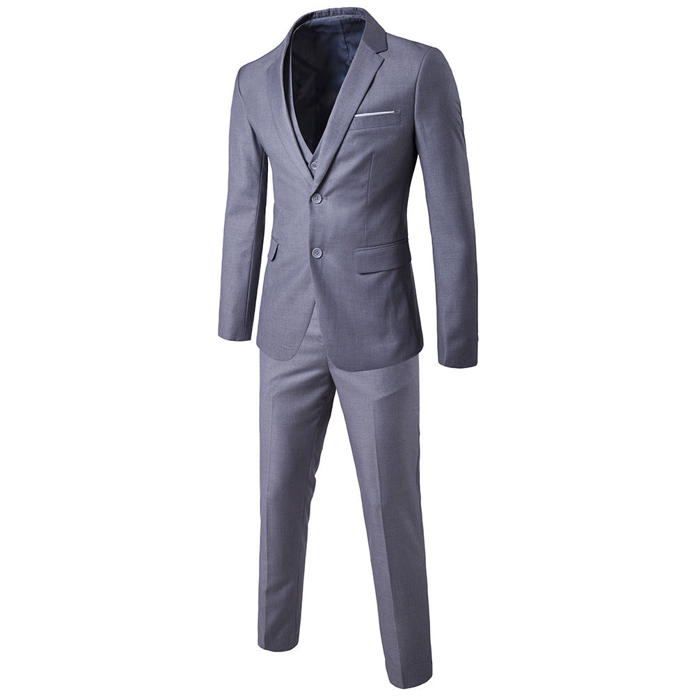 Three-piece Business Casual Suit 