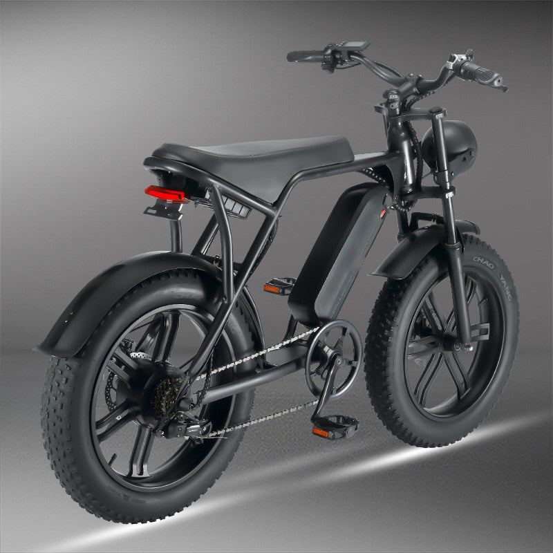 20 Inch 48 V Power Bicycle Fat Tire Snow - Babbazon Electric Bike
