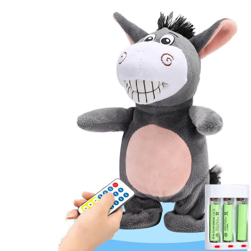 Remote Control Robot Donkey Plush Toy 