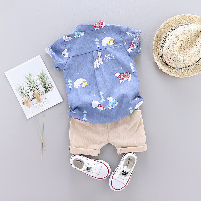 Summer New Children's Clothing Korean Boy Baby Infant Child