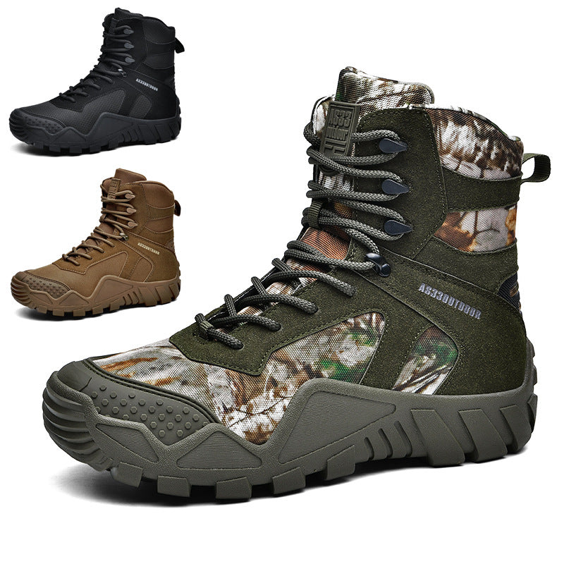 High-top Outdoor Hiking Boots Tactical 