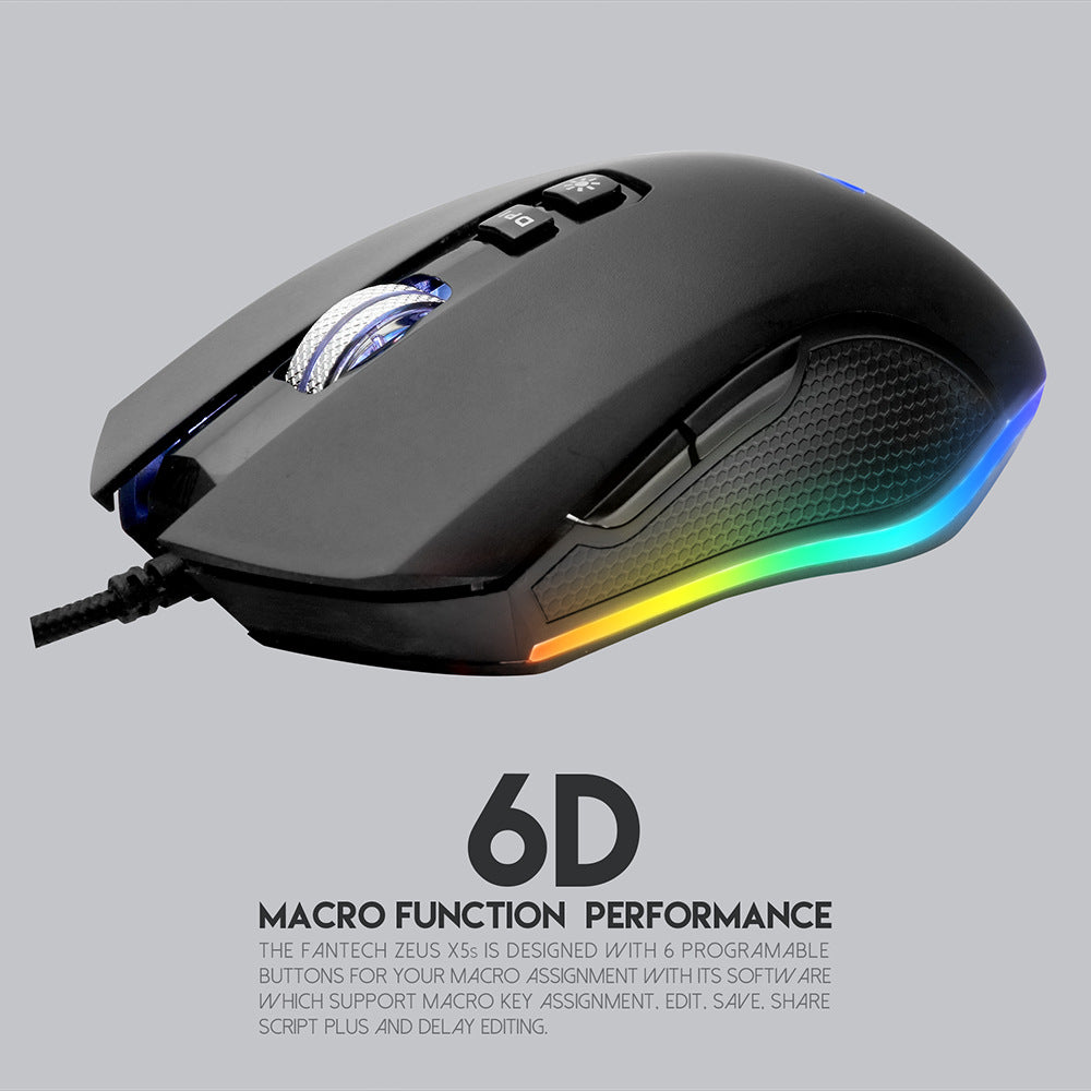 Vantech X5S custom gaming RGB marquee mouse