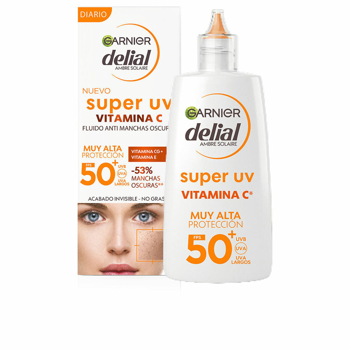 Anti-Brown Spot Cream Garnier Delial Super UV Spf 50 62,65 ml Vitamin C