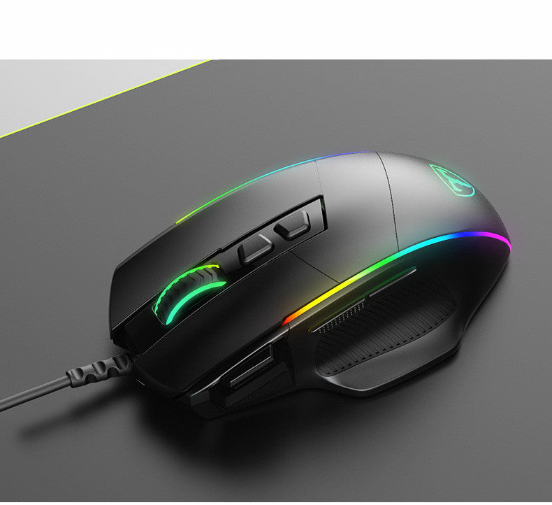 Wired Gaming Custom Programming Mechanical Mouse