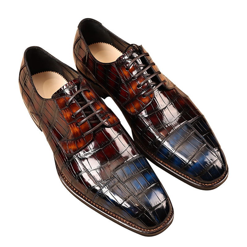 Polished Business Men's Genuine Leather Shoes 
