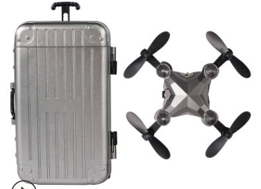 Suitcase Mini Drone Folding Aerial Photo Remote Control Plane - Babbazon 0