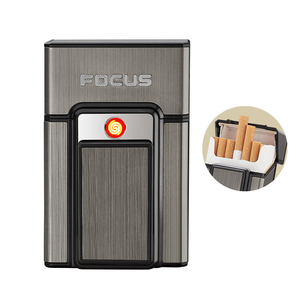 Cigarette Case Rechargeable Cigarette Lighter