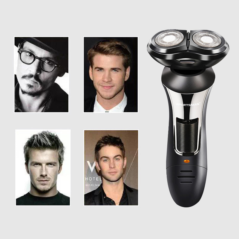 Electric men's multi-function razor three-in-one