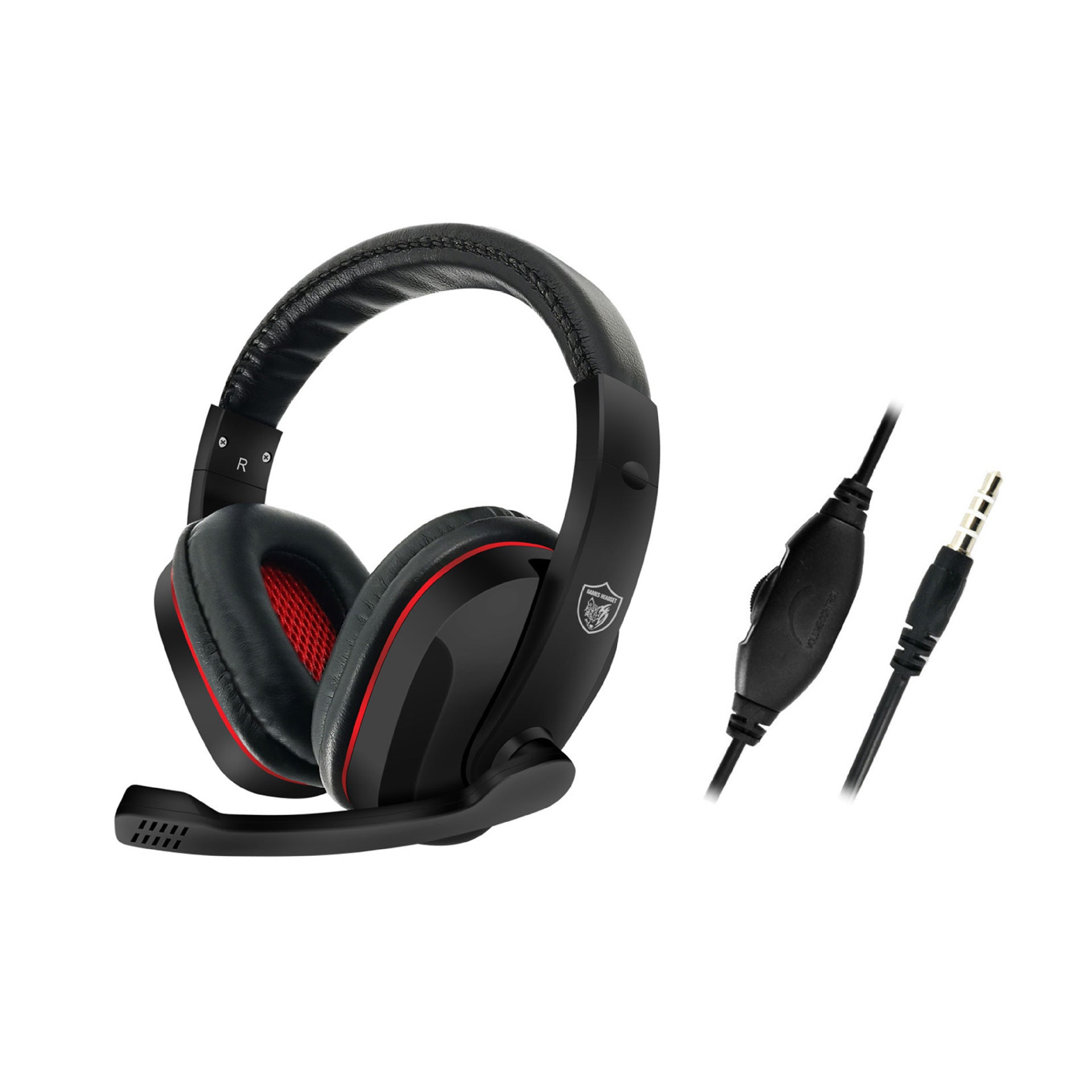 Gaming heavy bass computer headset