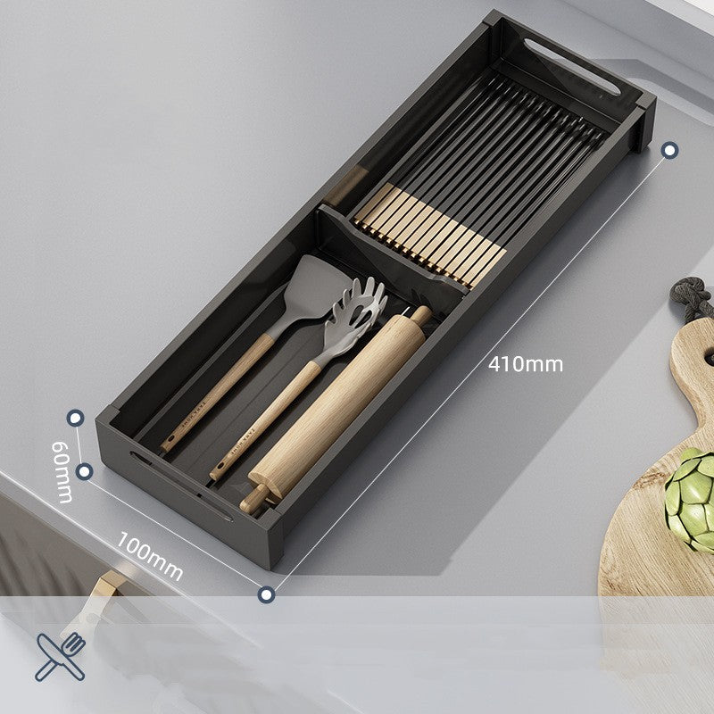 Kitchen Drawer Divider Cabinet Storage Sorting Box - Babbazon dinnerware