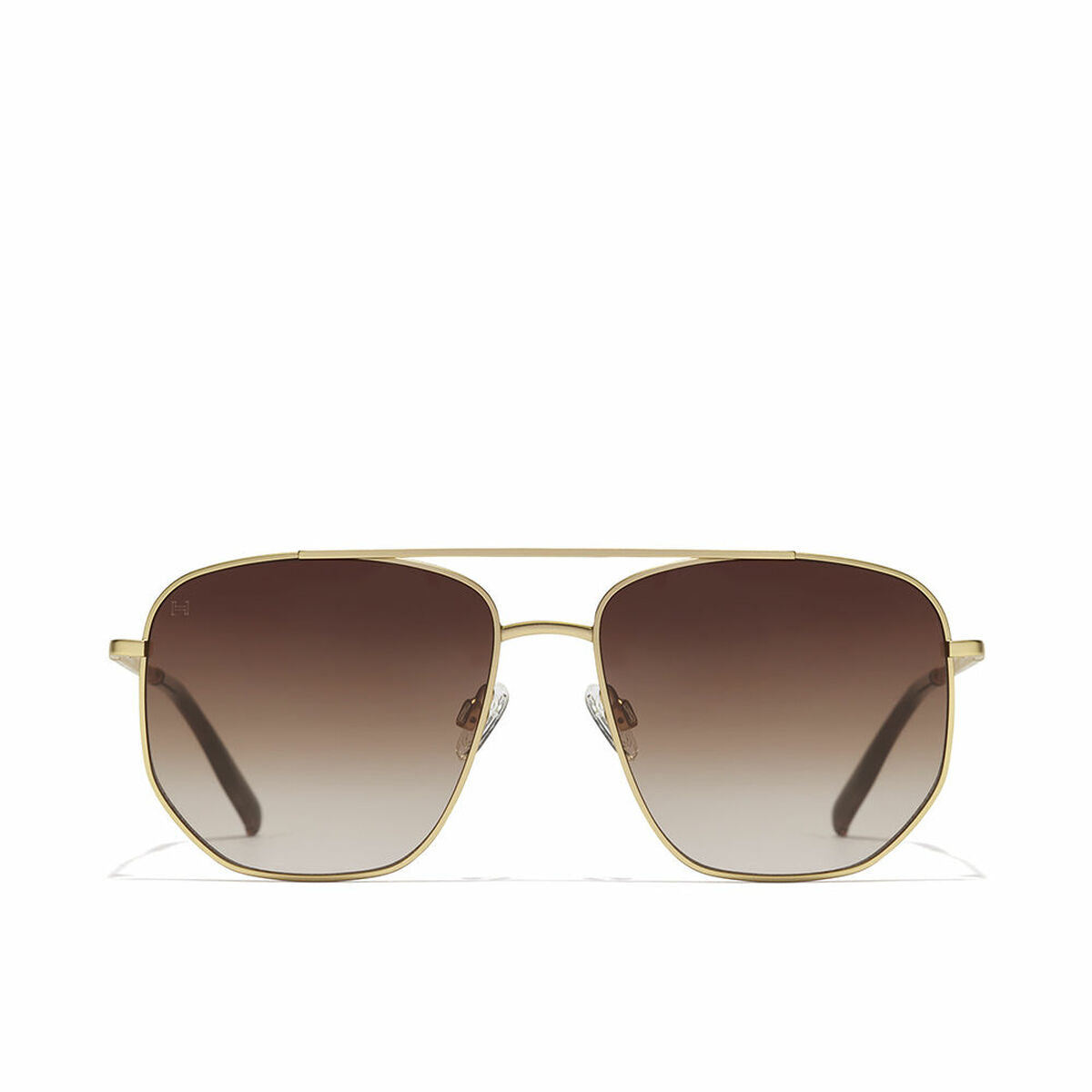Unisex Sunglasses Hawkers Cad Ø 53 mm Golden Brown