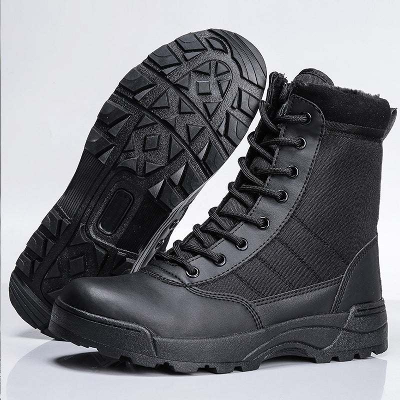 Desert combat boots, land combat boots, hiking shoes 