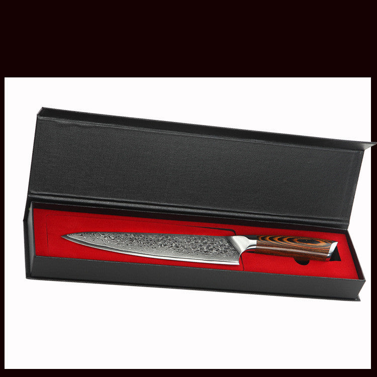 Pattern Steel Knife Damascus Knife Damascus Western Chef Sushi Knife 