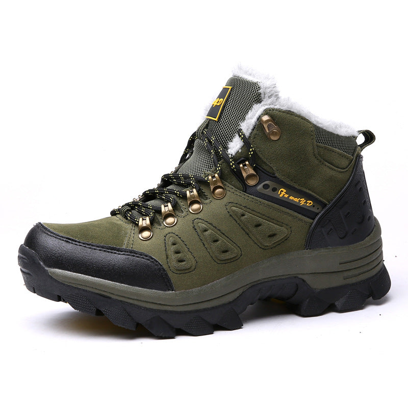 Men's Outdoor Hiking Shoes Cold And Warm Snow Boots 