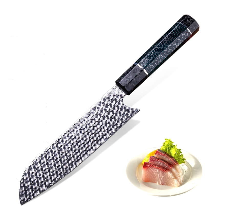 Yangjiang cutter 67 layer Damascus knife VG10 steel core 8 inch chef knife blade knife embryo custom knife embryo 