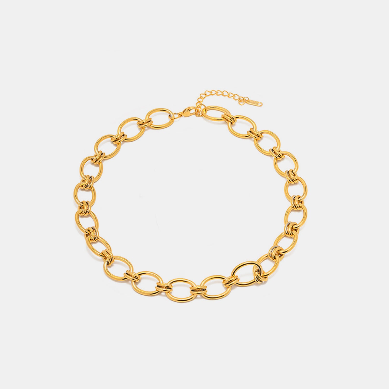 18K Gold-Plated Stainless Steel Necklace - Babbazon Necklace