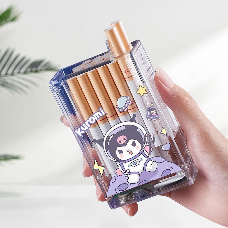 Cute Transparent Cigarette Case Cigarette Lighter
