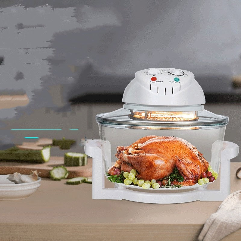 Glass Visual Air Fryer Convection Oven 
