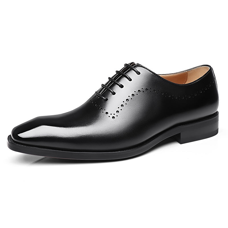 Light Luxury Men's New Men's Leather Business Casual Shoes 
