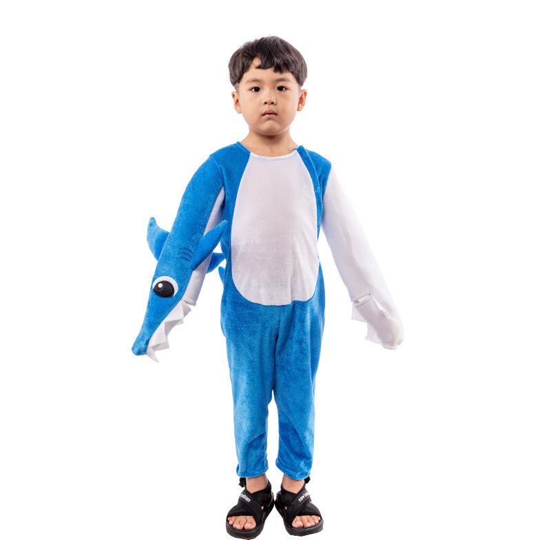 Children's Day Finger Shark Party Clothes 