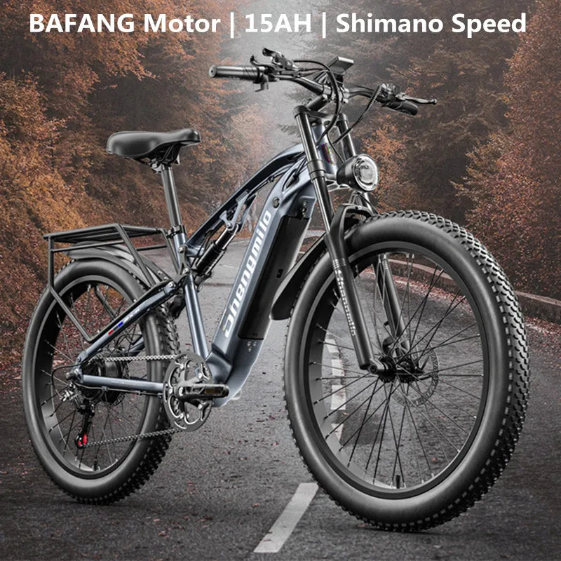 SHENGMILO MX05 Electric Fat Tire Bike - EU Warehouse