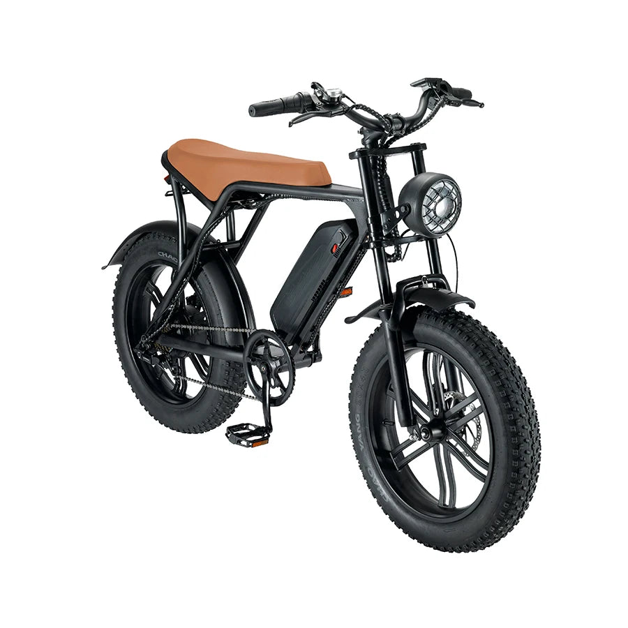 OUXIV8 Electric Mountain Bike - 1000W/750W, 48V 15AH