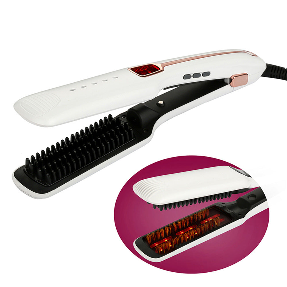 Hair Straightener Multifunctional Steam Spray Straightening Comb Comb Hair Care Tool 