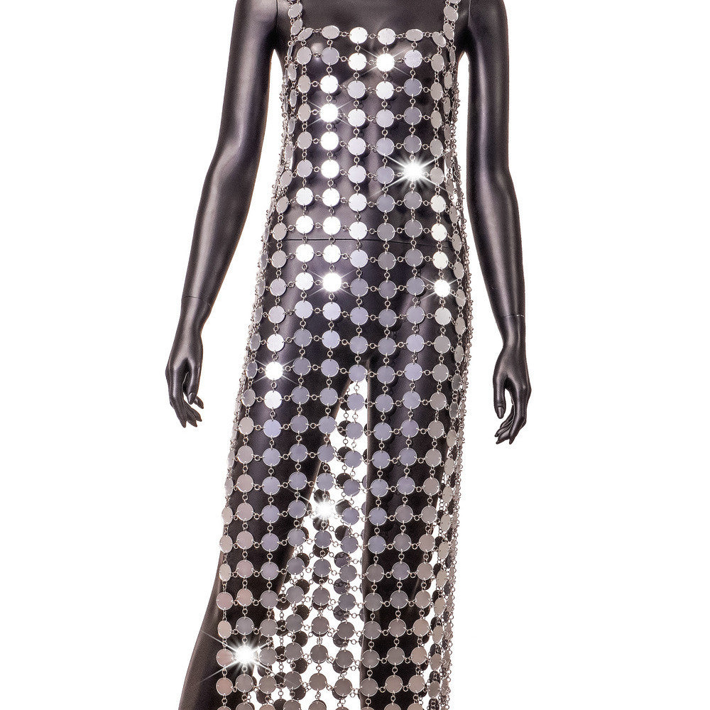 Women's Acrylic Sequin Dress Waist Chain