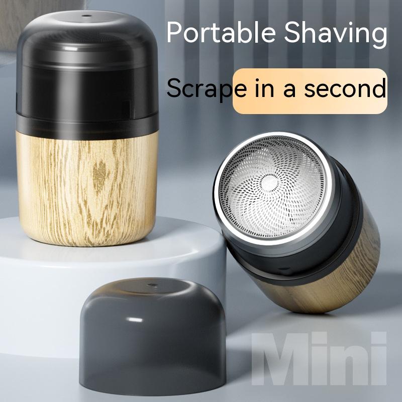 Mini Electric Shaver For Men Pocket Size Washable Rechargeable Portable Cordless Trimmer Knive Face Beard Razor Hair Trimmer
