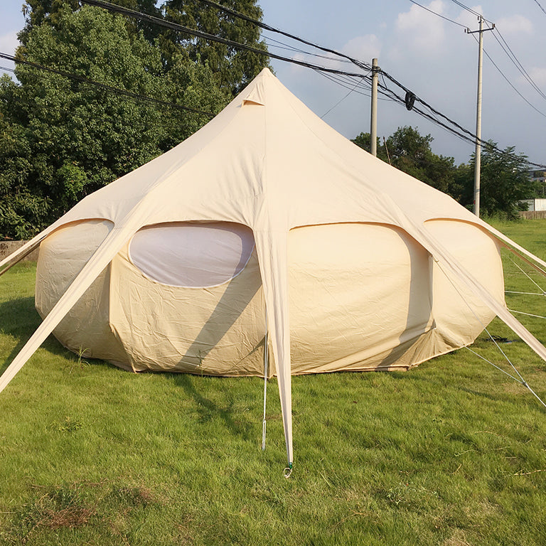 INS Wind Super Exquisite Camping Luxury Lotus Tent Waterproof 