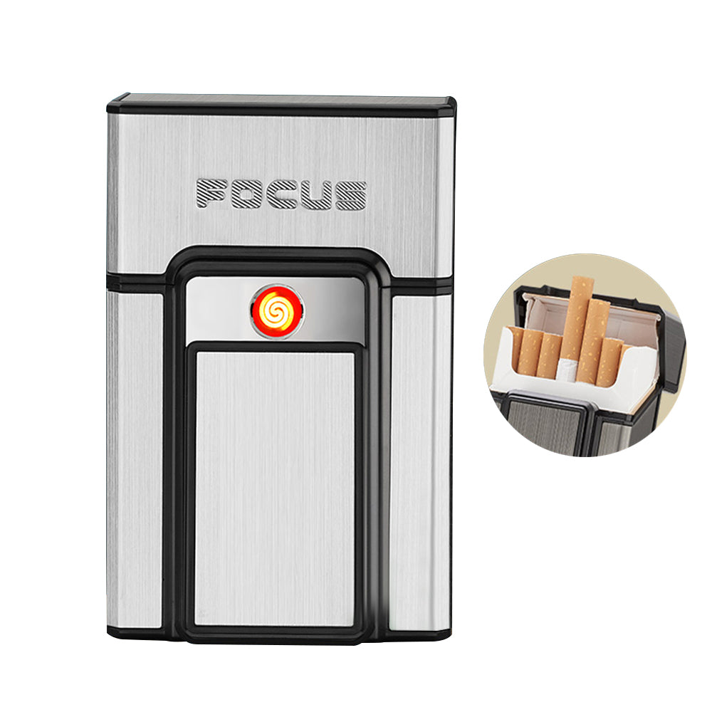 Cigarette Case Rechargeable Cigarette Lighter