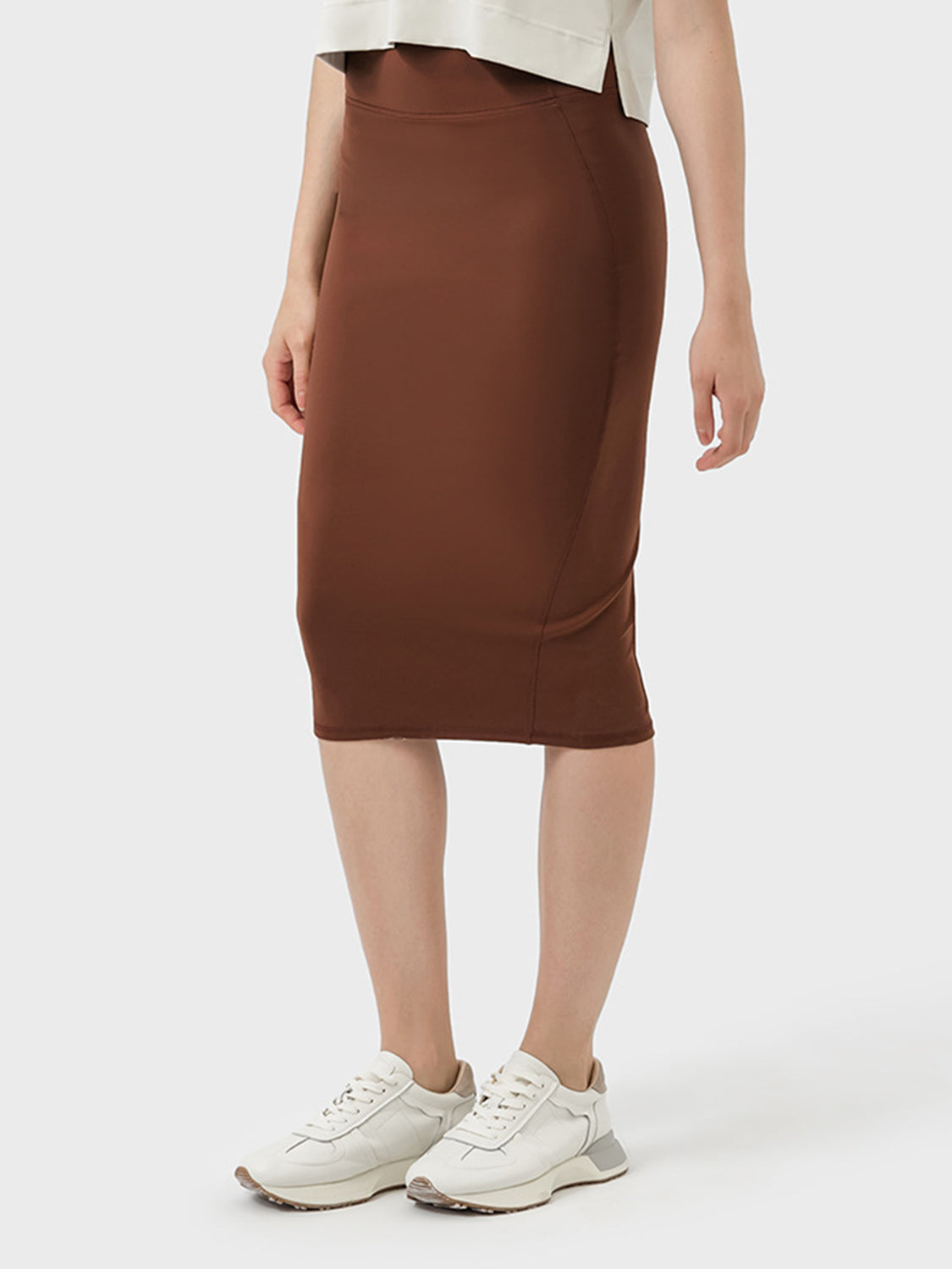 Slit Wrap Active Skirt - Babbazon skirt